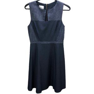DONNA MORGAN navy sleeveless dress SZ 2